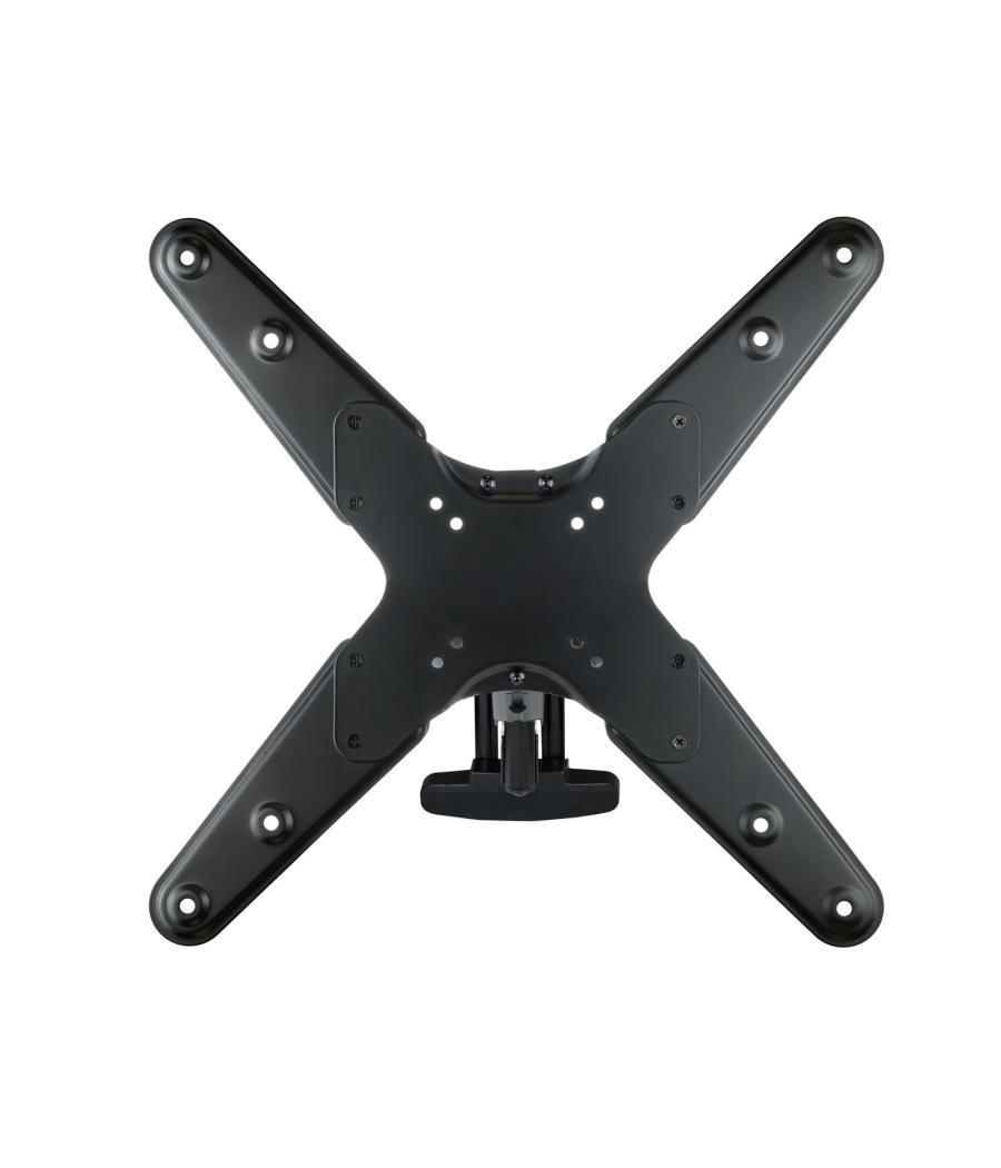 Soporte tv - monitor tooq 23pulgadas - 55pulgadas giratorio - inclinable negro vesa max 400x400 - inclinable 5º - 15º - girable 