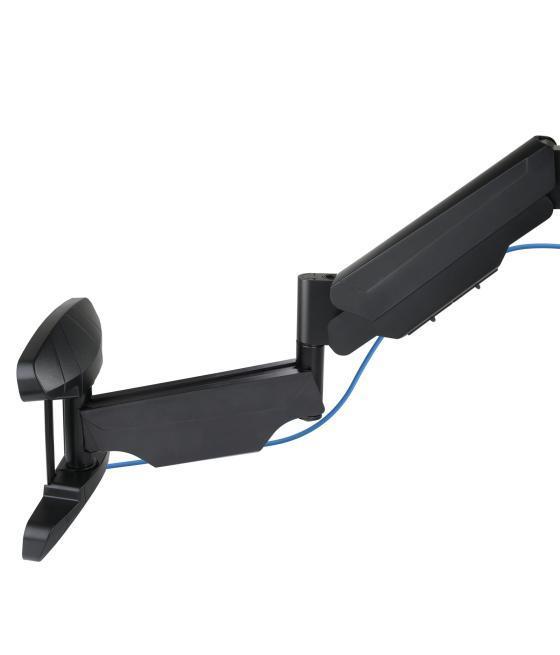 Soporte tv - monitor tooq 23pulgadas - 55pulgadas giratorio - inclinable negro vesa max 400x400 - inclinable 5º - 15º - girable 