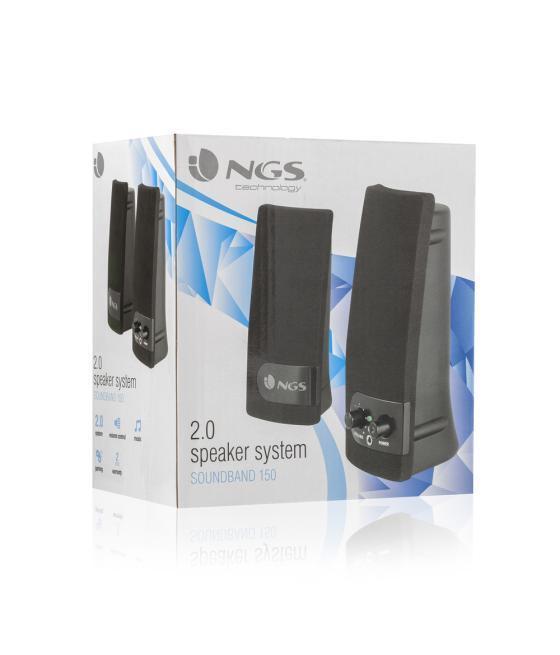 Altavoz para pc ngs sb 150 - 2w - usb - jack 3.5mm