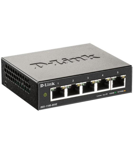 Switch d - link 5 puertos gestionable easysmart