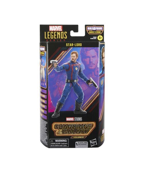 Figura hasbro marvel legends series guardianes de la galaxia star - lord