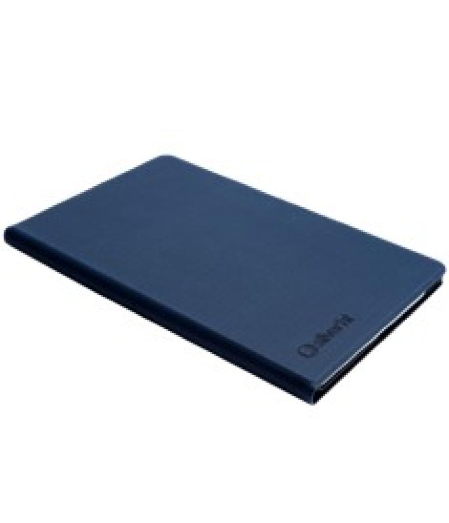 Funda bookcase wave silver ht para tablet samsung tab a t510 - t515 2019 azul oscuro