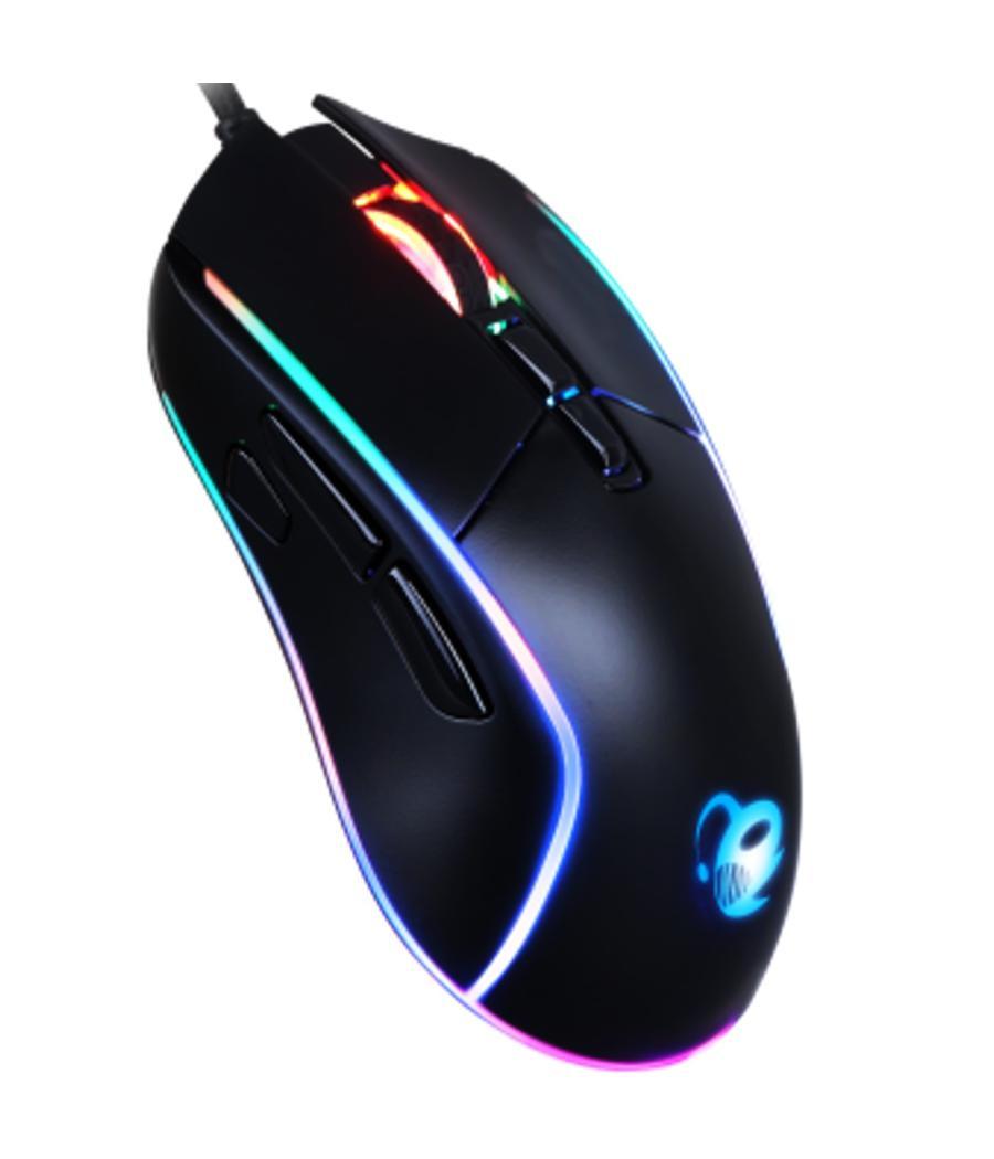 Mouse raton deep gaming deep darth dpi ajustable usb rgb 6400dpi