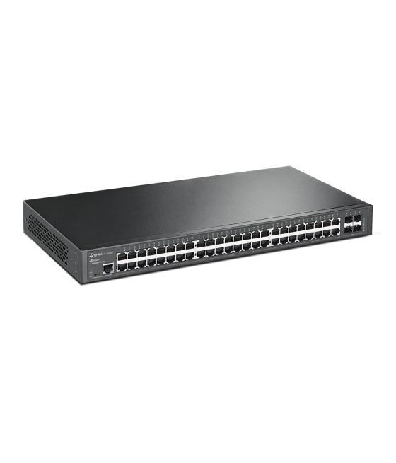 Switch 48 puertos tp - link 10 - 100 - 1000 rack 19pulgadas 1u +4sfp gestion l2