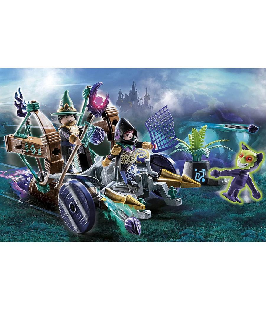 Playmobil violet vale - vehiculo de captura de demonios