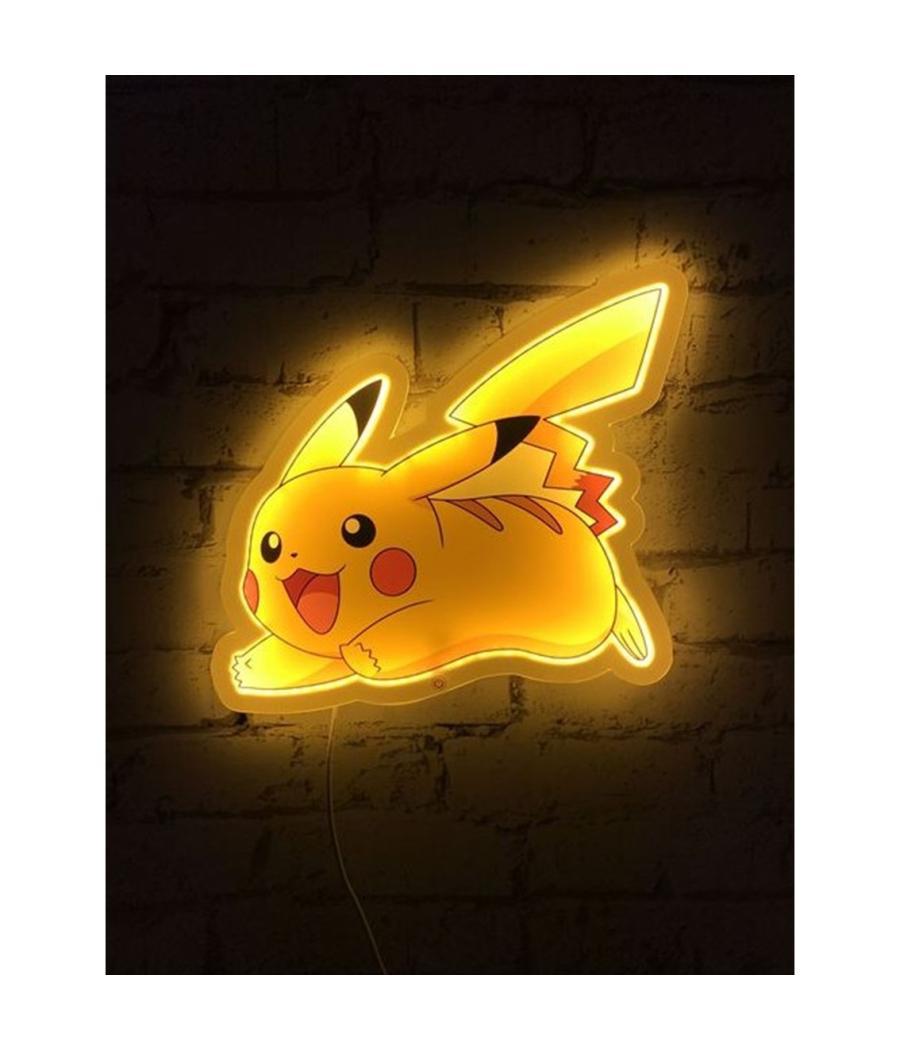 Lampara led neon teknofun madcow entertainment pokemon 30 cm