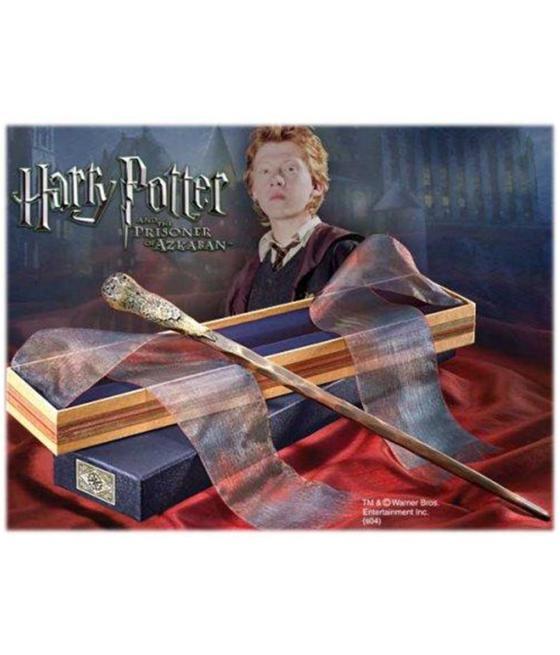 Replica the noble collection harry potter varita de ron weasley