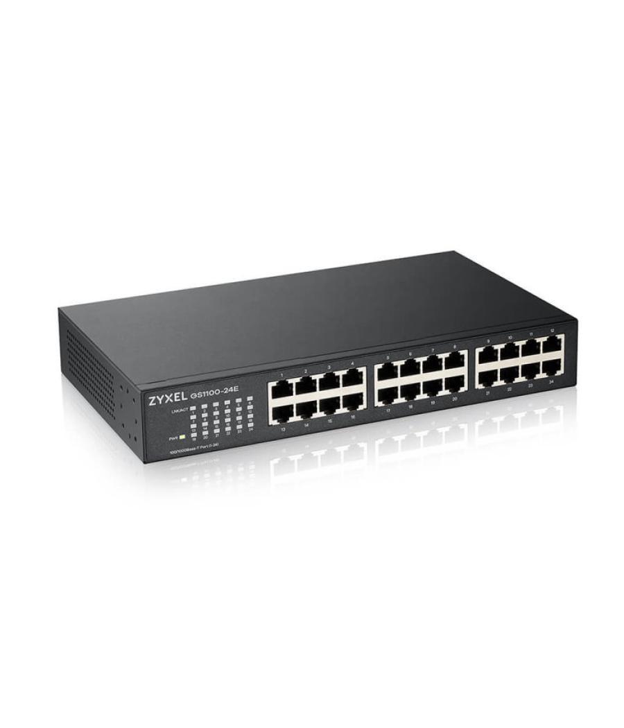 Switch 24 puertos zyxel gigabit ethernet no gestionable v3