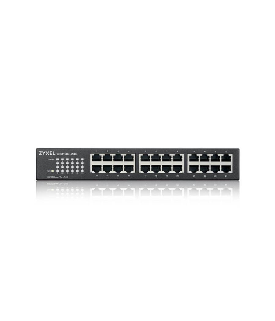 Switch 24 puertos zyxel gigabit ethernet no gestionable v3