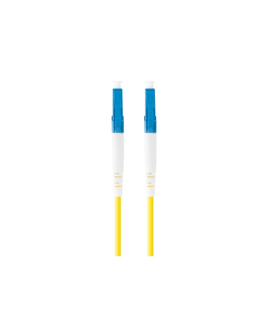 Latiguillo fibra optica lc - upc lanberg 1m mono simplex g657a1 lszh amarillo