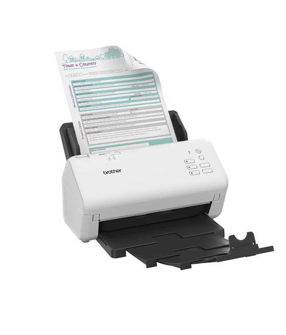 Escaner sobremesa brother ads - 4300n - 80ppm - duplex automatico - usb 3.0 - usb 2.0 - adf 80 hojas