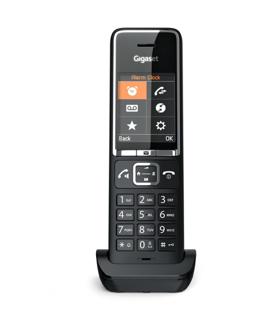 Telefono gigaset c550hx inalambrico dect negro identificador llamadas - manos libres - tantalla tft 2.2pulgadas