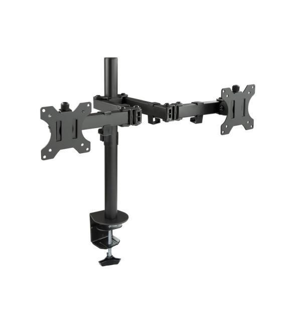 Soporte mesa tooq db1232tn - b 2 pantallas 13 - 32pulgadas max 8kg por brazo negro