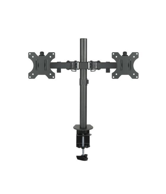 Soporte mesa tooq db1232tn - b 2 pantallas 13 - 32pulgadas max 8kg por brazo negro
