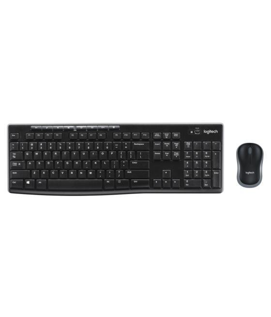 Teclado + mouse logitech mk270 inalambrico italiano