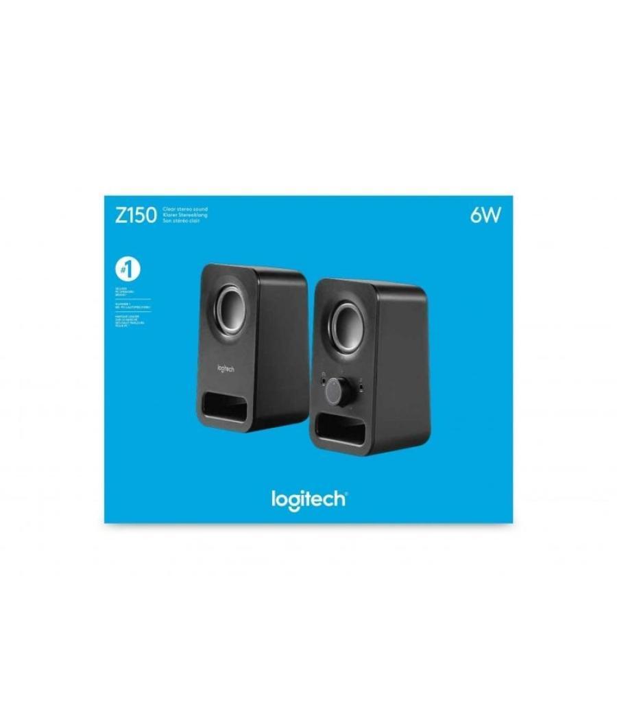 Altavoces logitech z150/ 6w/ 2.0