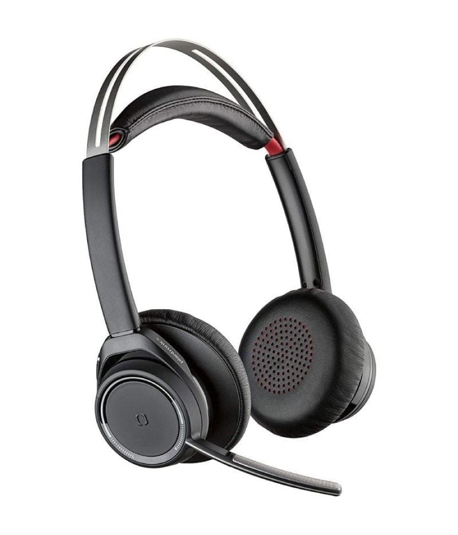 Auriculares inalámbricos plantronics voyager focus uc/ con micrófono/ bluetooth/ usb/ negros