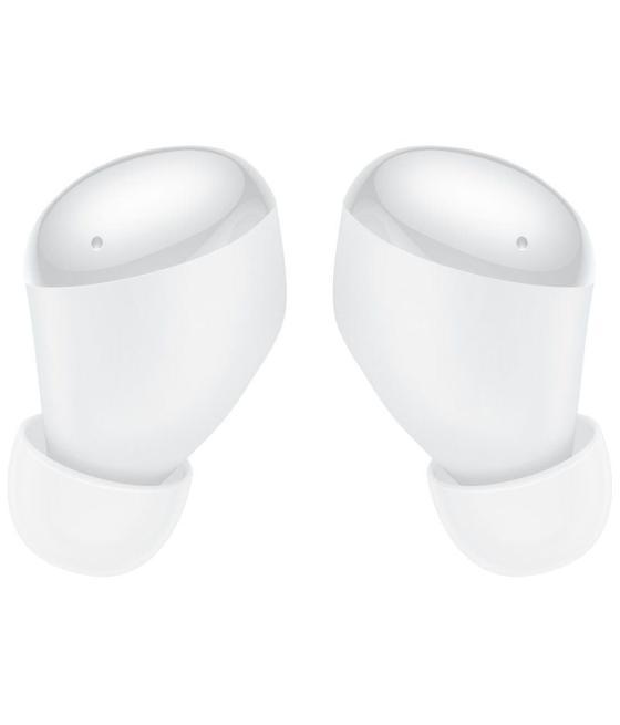 Auriculares bluetooth xiaomi redmi buds 4 con estuche de carga/ autonomía 6h/ blancos