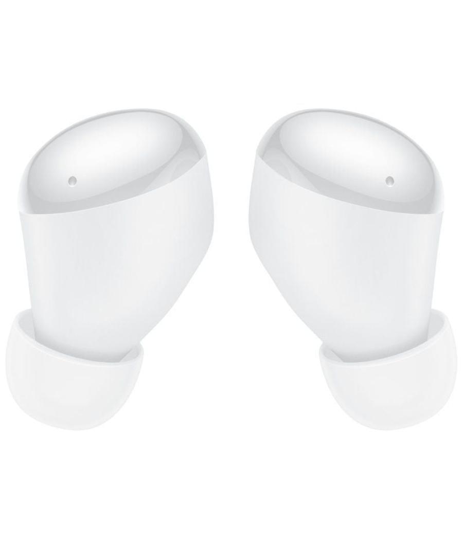 Auriculares bluetooth xiaomi redmi buds 4 con estuche de carga/ autonomía 6h/ blancos