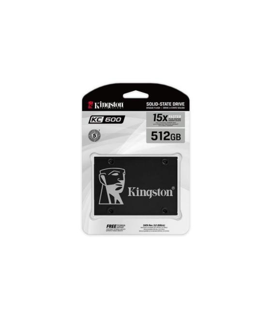 Disco ssd kingston skc600 512gb/ sata iii/ full capacity