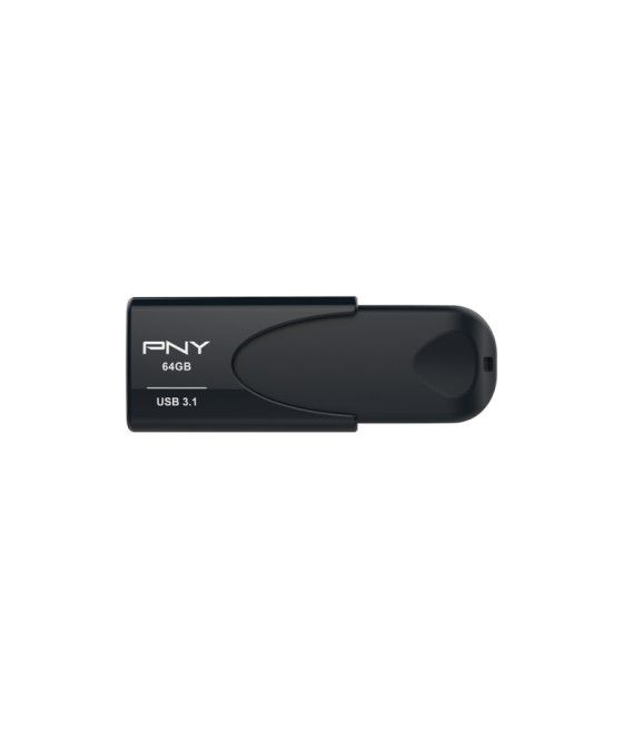 PNY USB Attache 4 3.1 64GB / Lectura 80 Mb/s - Imagen 1
