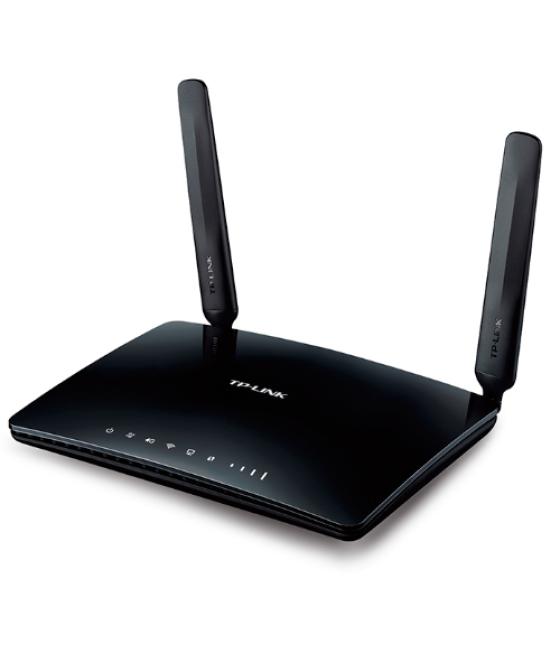 Router wifi movil 4g tp-link mr6400 300mb en 2,4ghz 3p eth 2 ant int. + 2 ant. lte desmontables