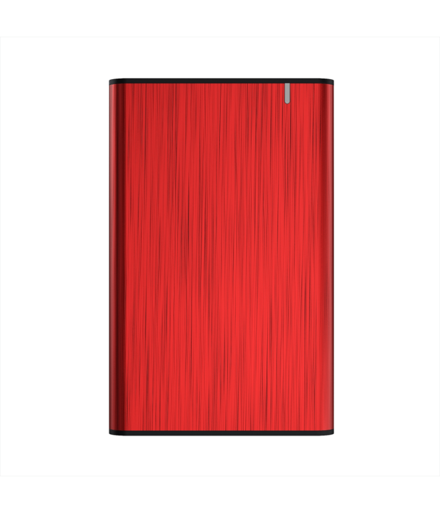 Aisens caja externa 2.5" ase-2525red 9.5mm sata a usb 3.0 usb3.1 gen1 roja