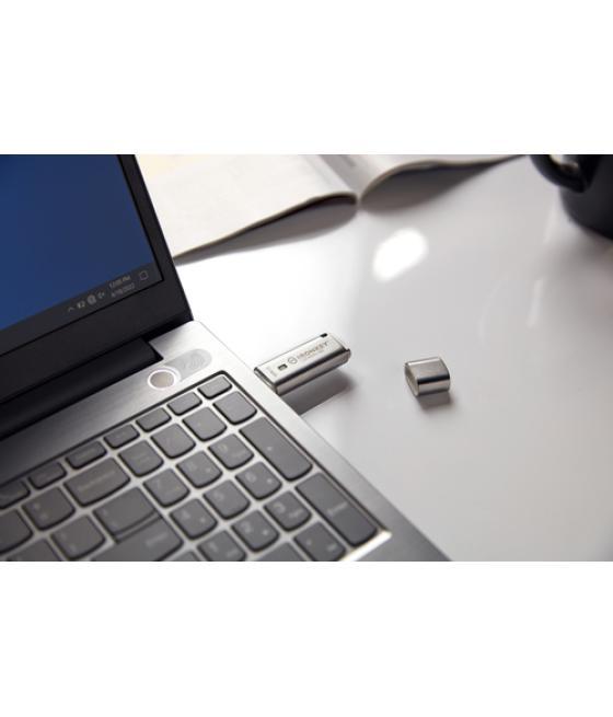 Kingston Technology IronKey Locker+ 50 unidad flash USB 128 GB USB tipo A 3.2 Gen 1 (3.1 Gen 1) Plata