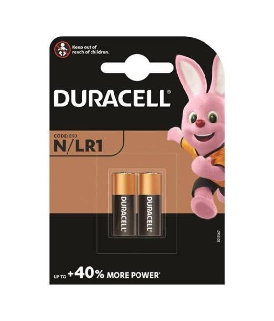 Duracell pilas alcalinas mn9100 n lr1 1,5v blister*2