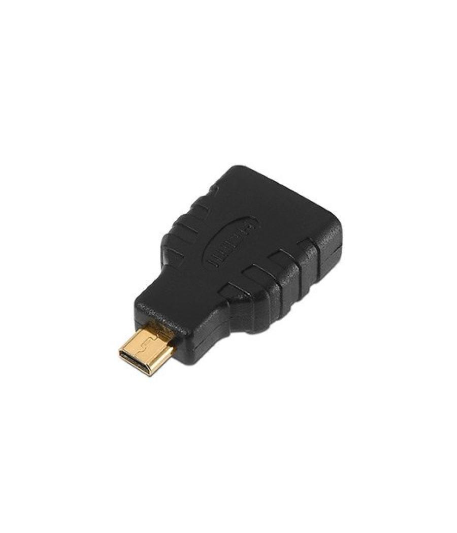 Adaptador hdmi(a)h a micro hdmi(d)m aisens negro