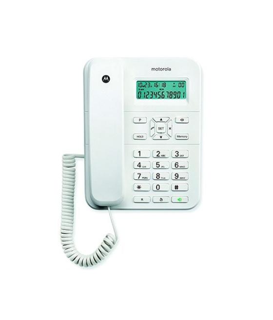 Teléfono con cable digital motorola ct202 blanco