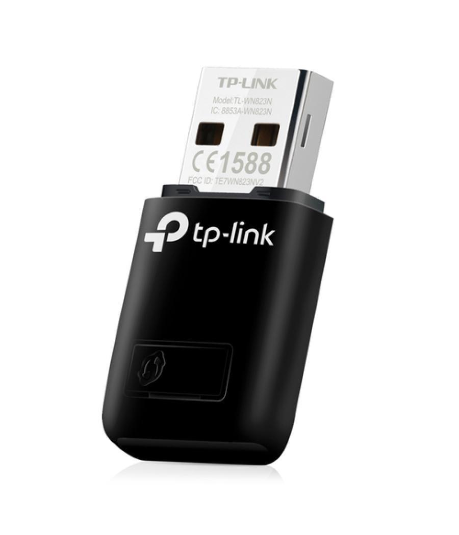 Tplink tl-wn823n - mini receptor wifi 802.11n (2.4ghz 300mbps) - usb 2.0