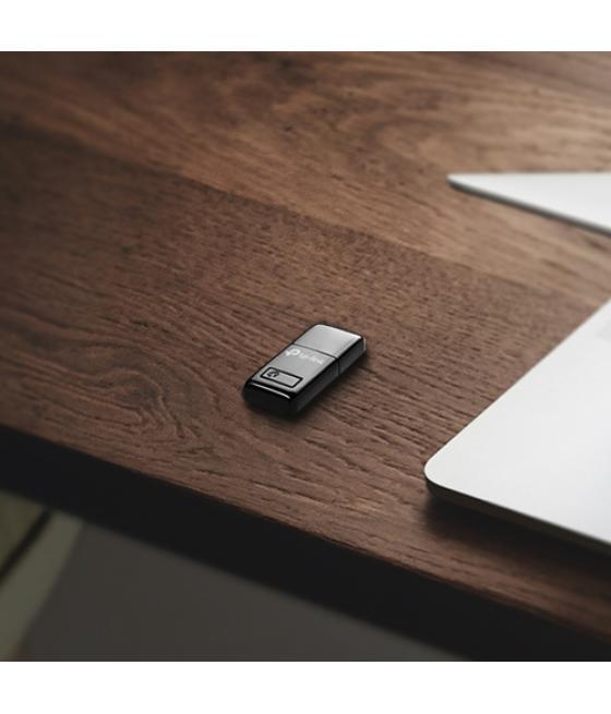 Tplink tl-wn823n - mini receptor wifi 802.11n (2.4ghz 300mbps) - usb 2.0