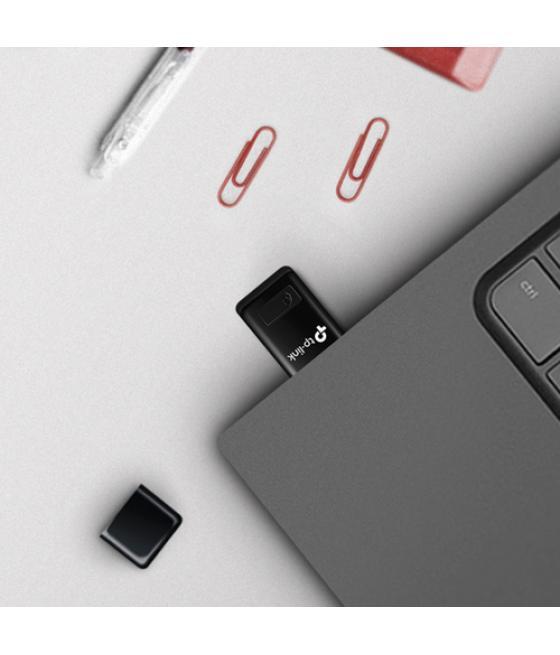 Tplink tl-wn823n - mini receptor wifi 802.11n (2.4ghz 300mbps) - usb 2.0