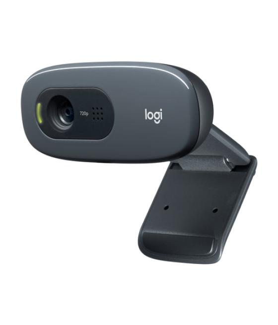 Logitech webcam c270 - cámara web - color - grabación 1024x720 - audio