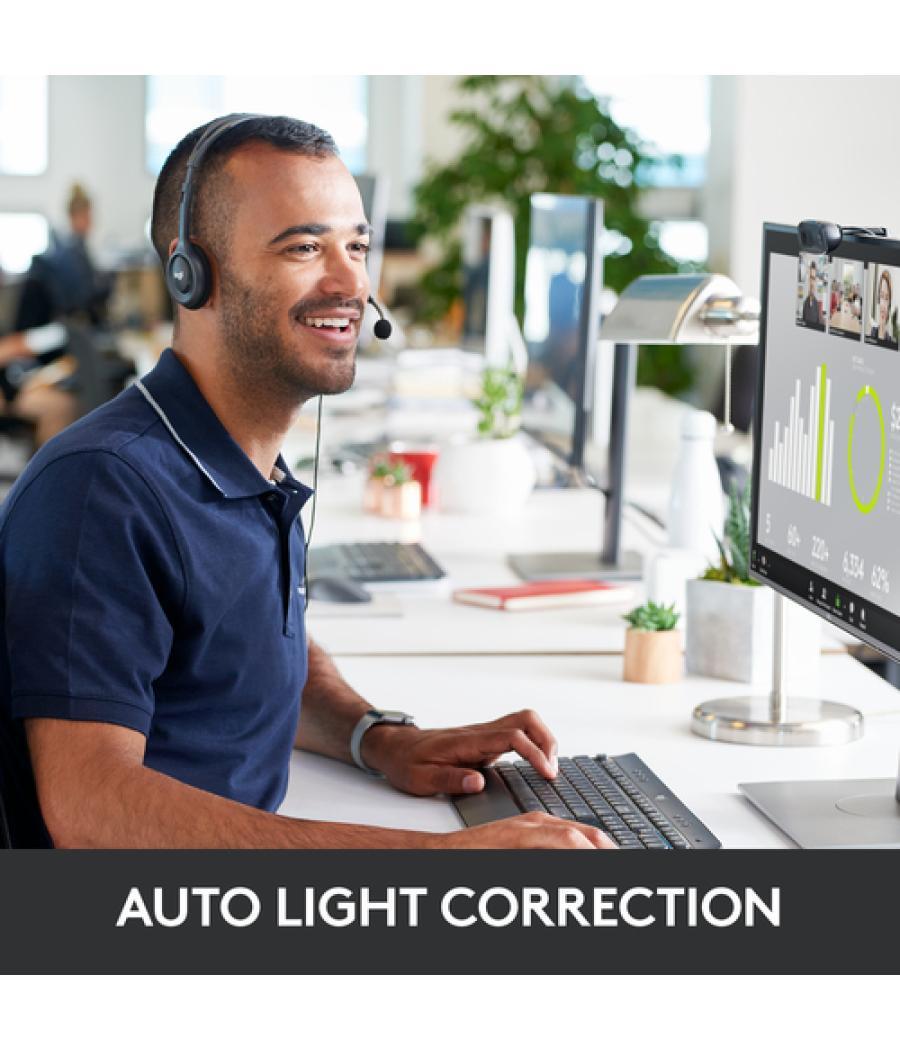 Logitech webcam c270 - cámara web - color - grabación 1024x720 - audio