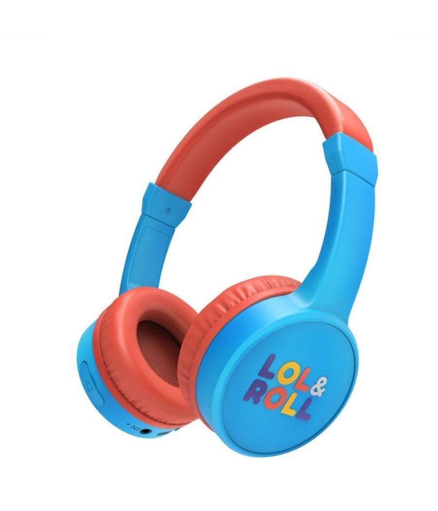 Energy lol&roll auriculares pop kids bt blue