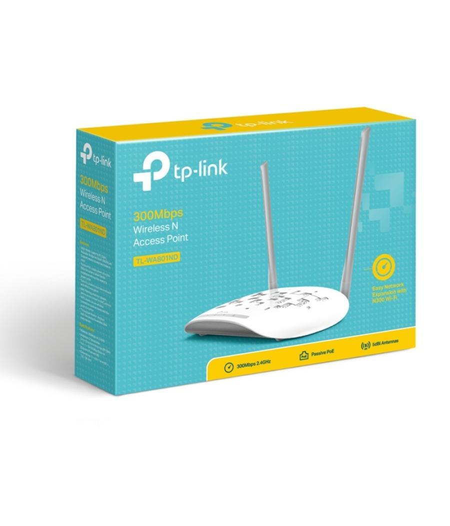 Tp-link tl-wa801n punto acceso 2.4ghz n300 wi-fi