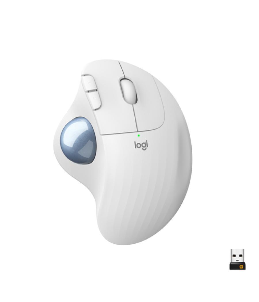 Logitech ERGO M575 ratón mano derecha RF inalámbrica + Bluetooth Trackball 2000 DPI