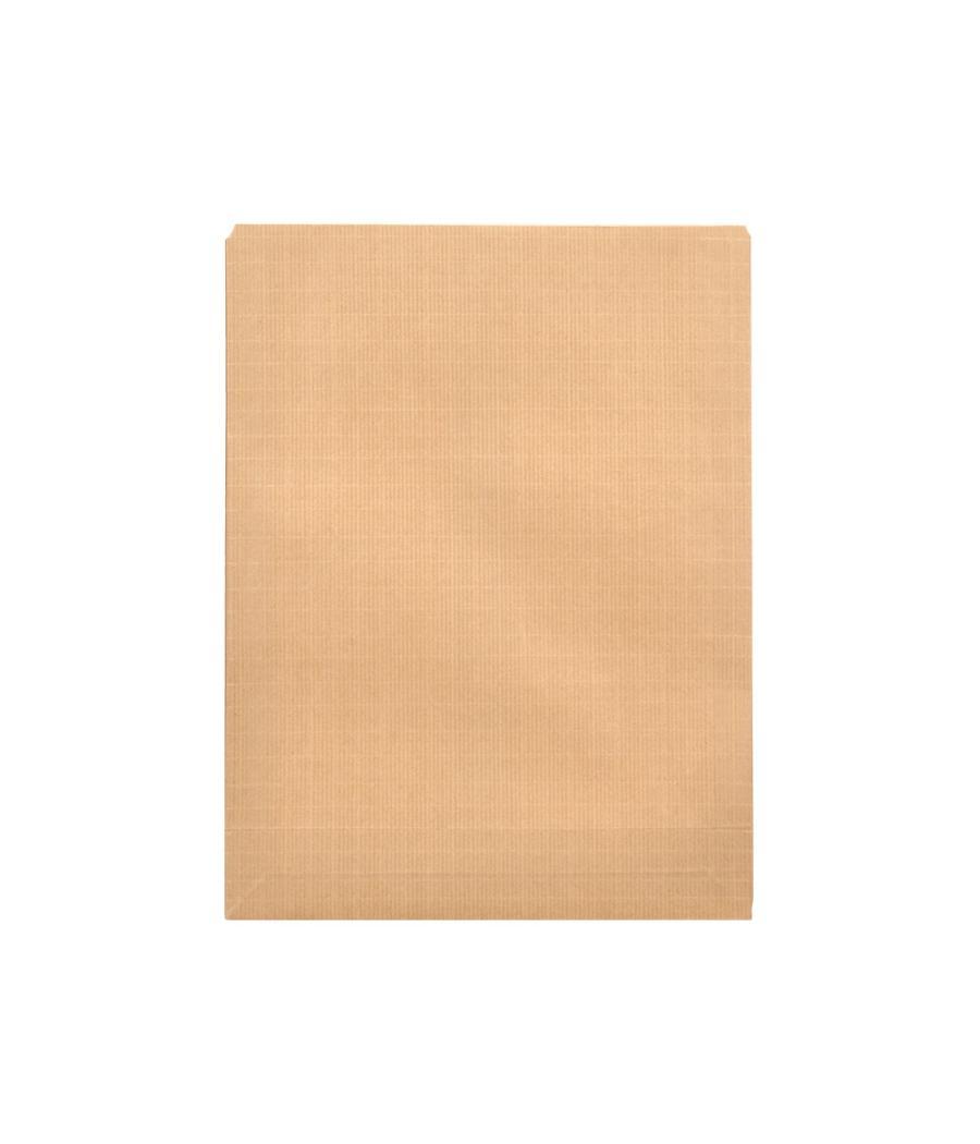 Sobre liderpapel bolsa armado kraft envio seguridad 260x360 mm solapa tira de silicona 120 gr caja de 100 unidades