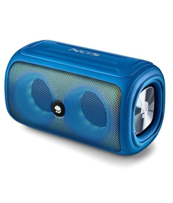 Altavoz con bluetooth ngs roller beast/ 32w/ 2.0/ azul