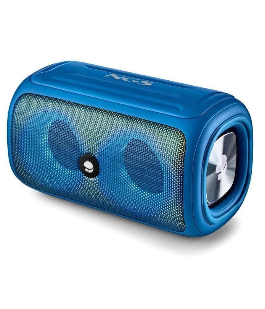 Altavoz con bluetooth ngs roller beast/ 32w/ 2.0/ azul