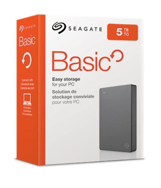 Disco externo seagate basic 5tb/ 2.5'/ usb 3.0