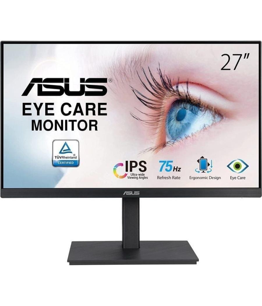 Monitor asus va27eqsb 27'/ full hd/ multimedia/ negro