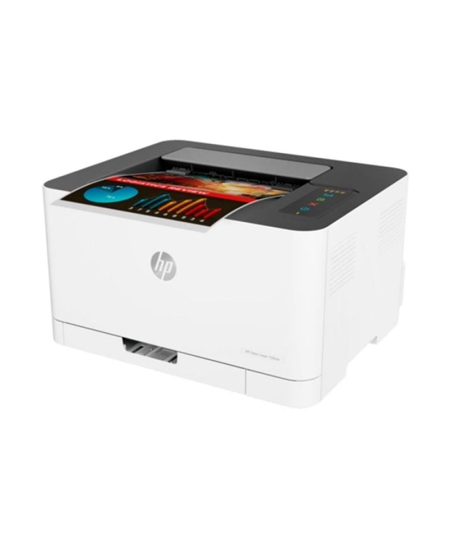 Impresora láser color hp 150nw wifi/ blanca