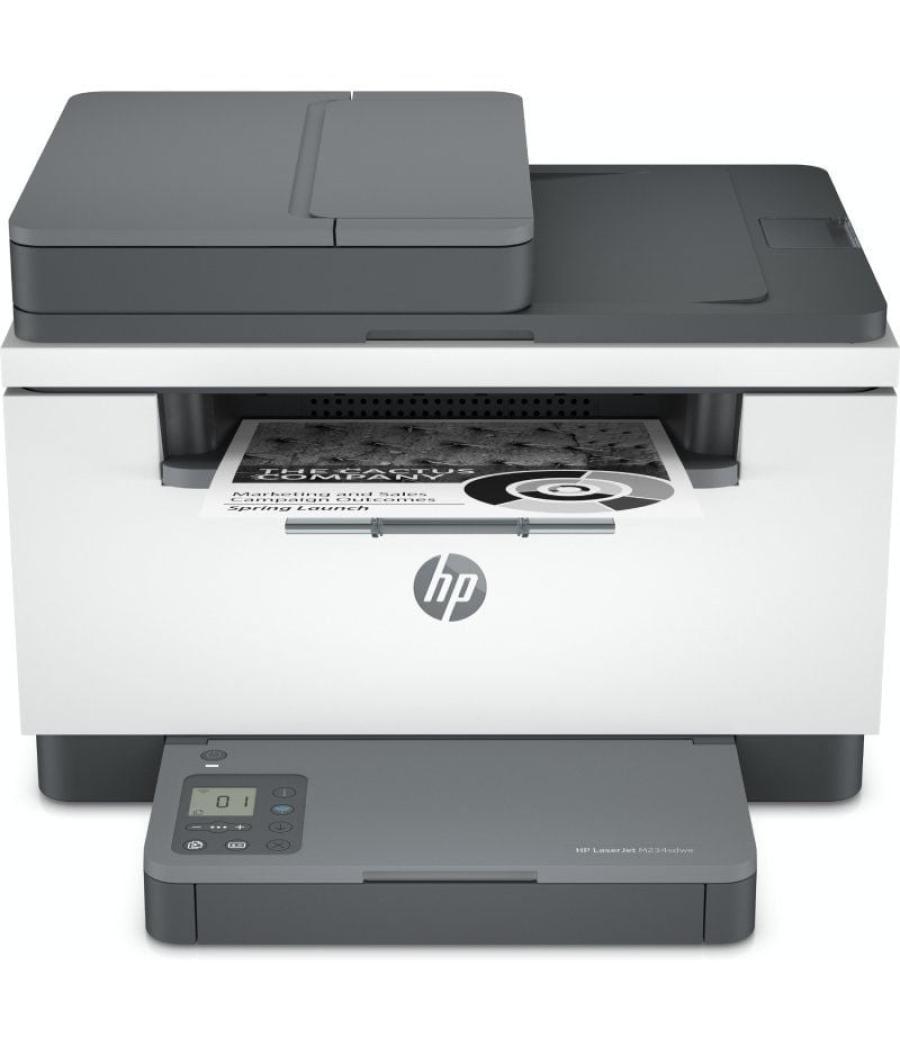 Multifunción láser monocromo hp laserjet mfp m234sdw wifi/ dúplex/ adf/ blanca
