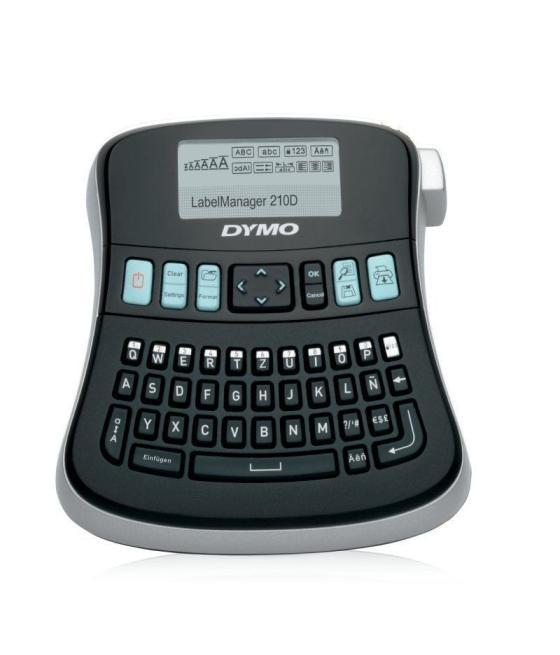 Rotuladora electrónica dymo labelmanager 210d+/ negra