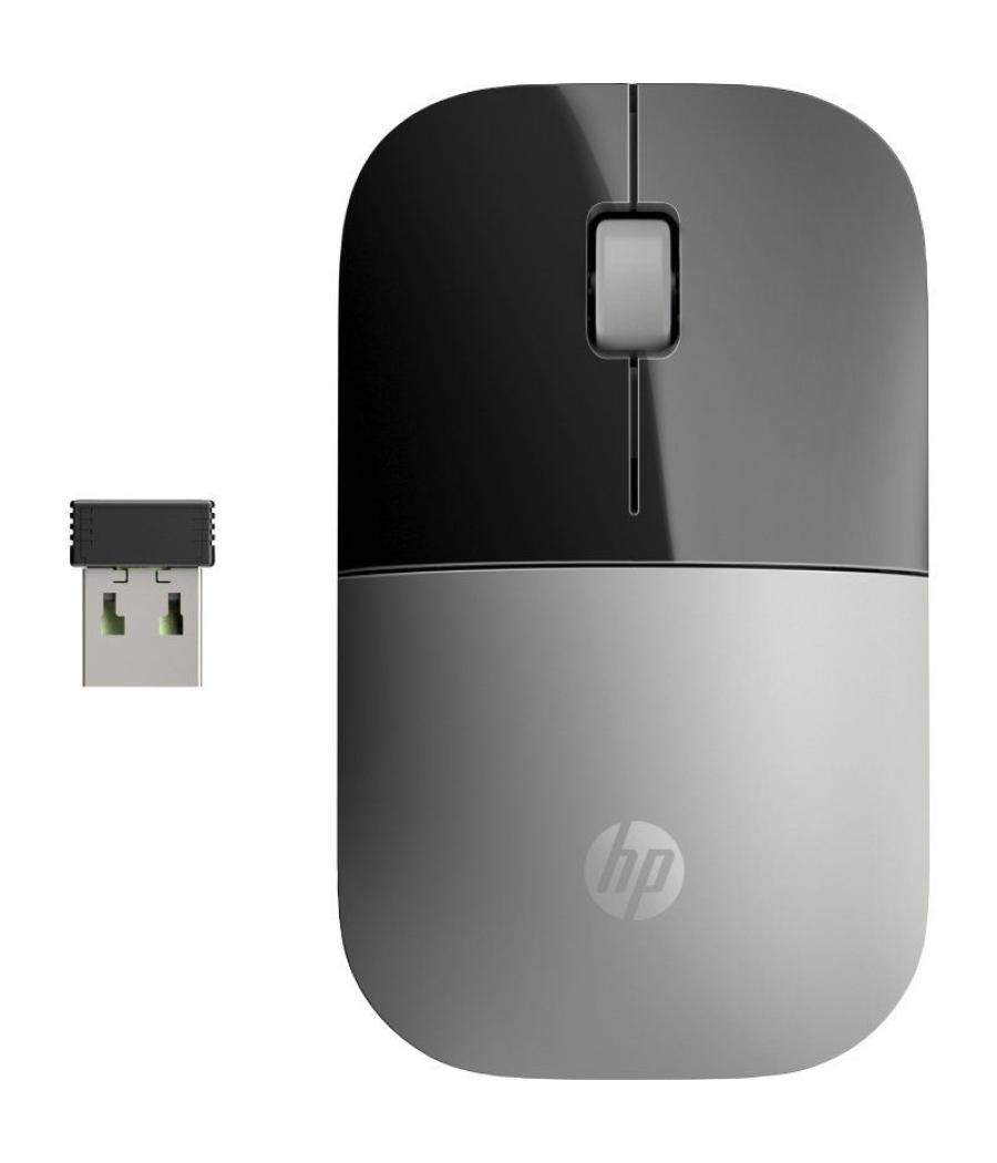 Ratón inalámbrico hp z3700/ hasta 1200/ plata