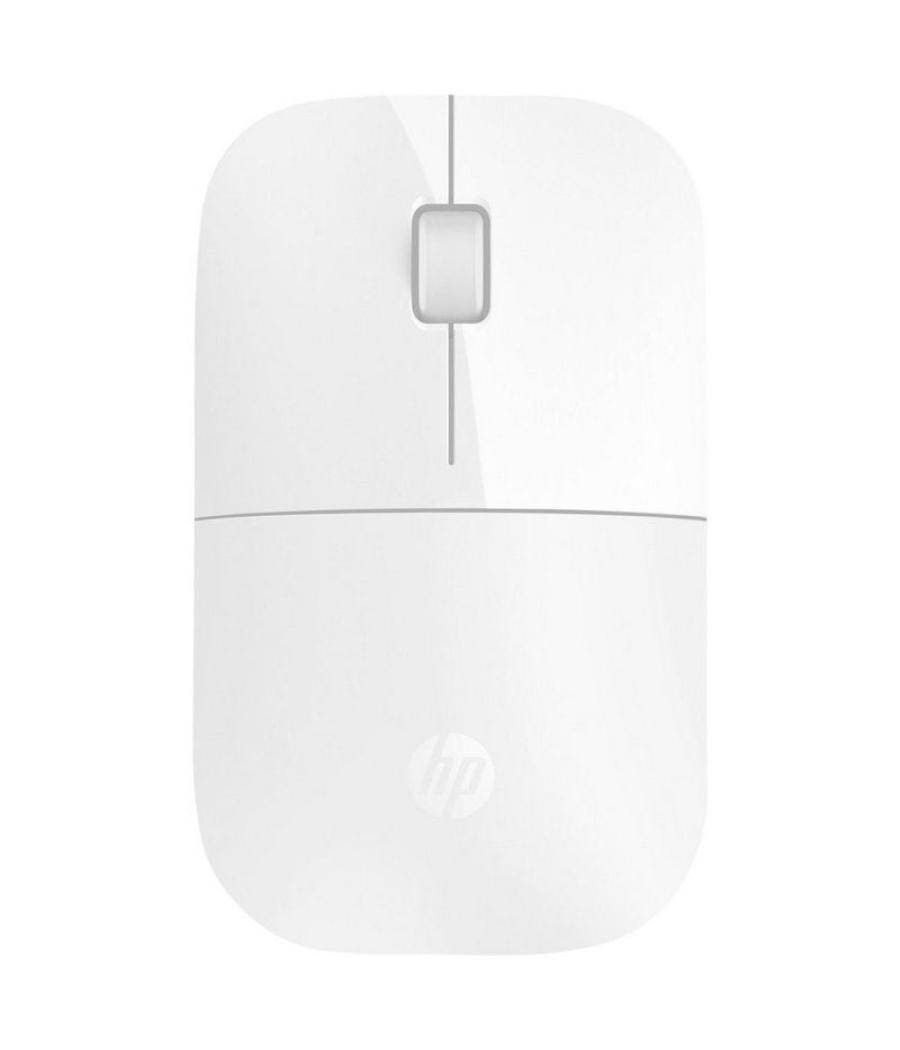 Ratón inalámbrico hp z3700/ hasta 1200 dpi/ blanco