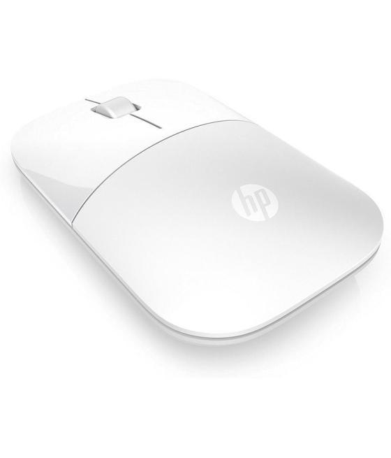 Ratón inalámbrico hp z3700/ hasta 1200 dpi/ blanco